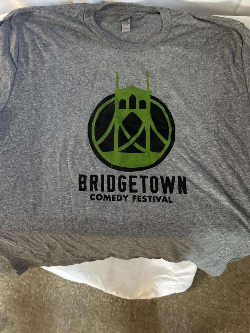 Adult Unisex Bridgetown Comedy Festival Graphic Tee - Size L